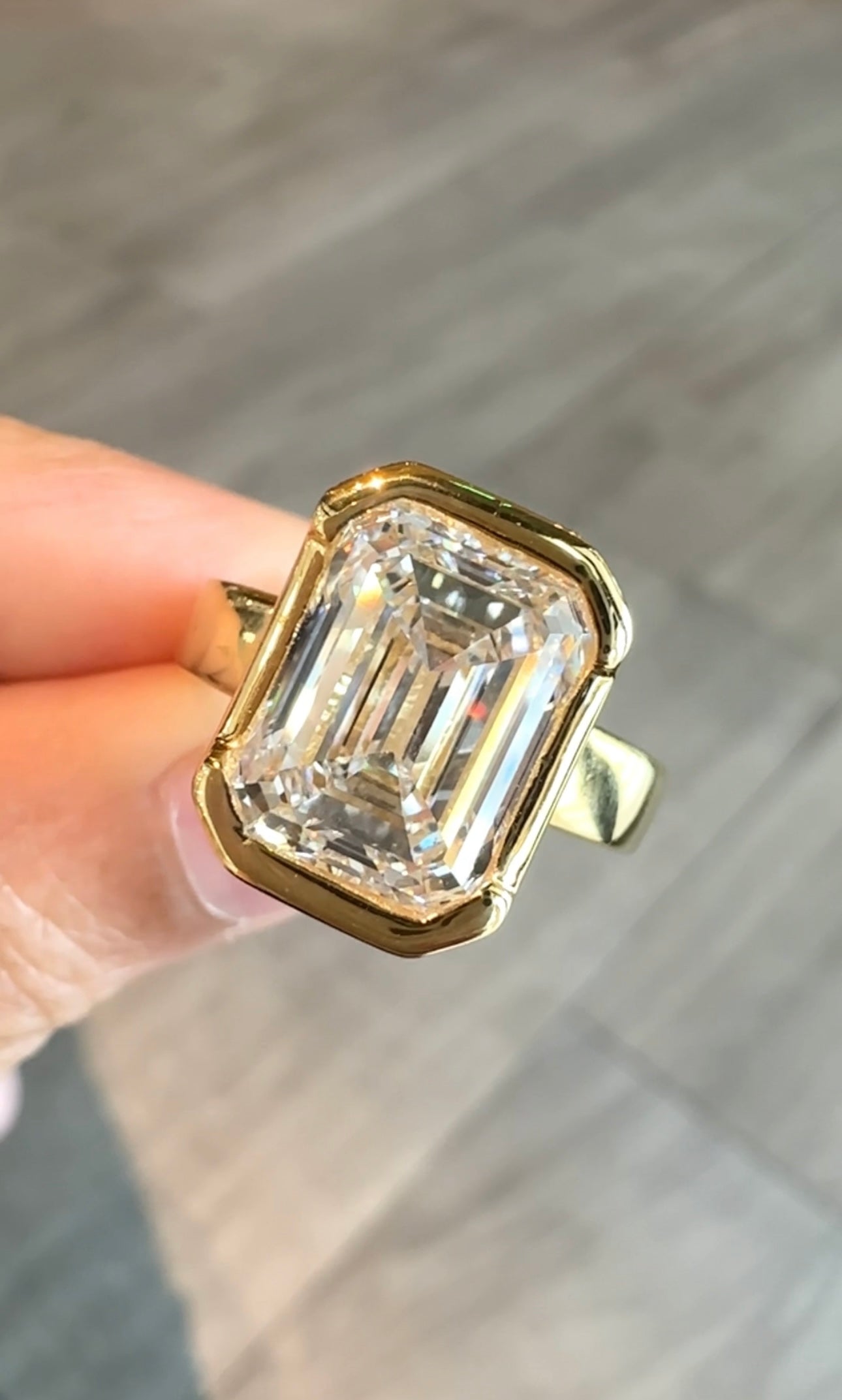 EMMELINE Emerald Ring
