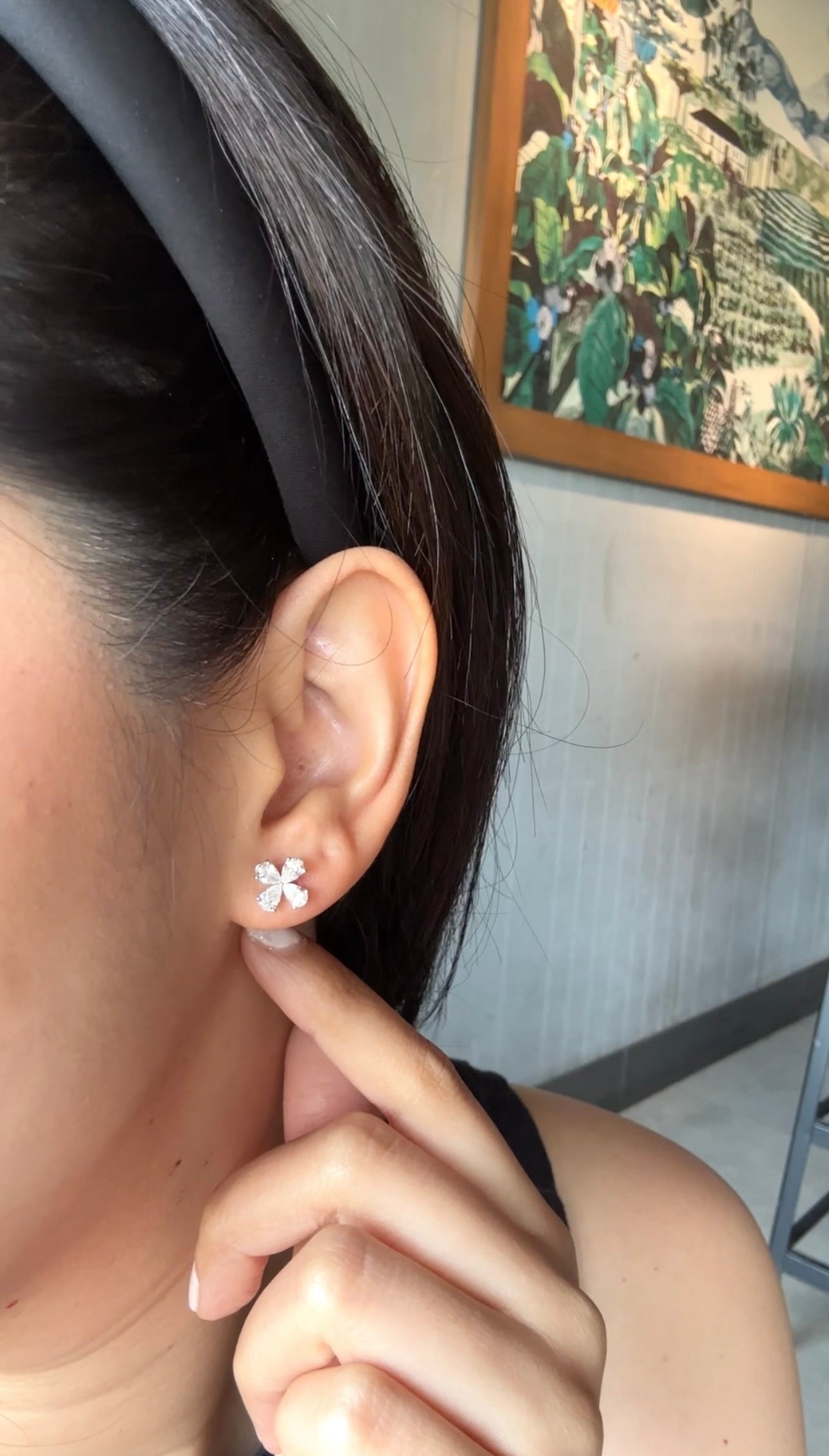 IRIS Clover Earrings