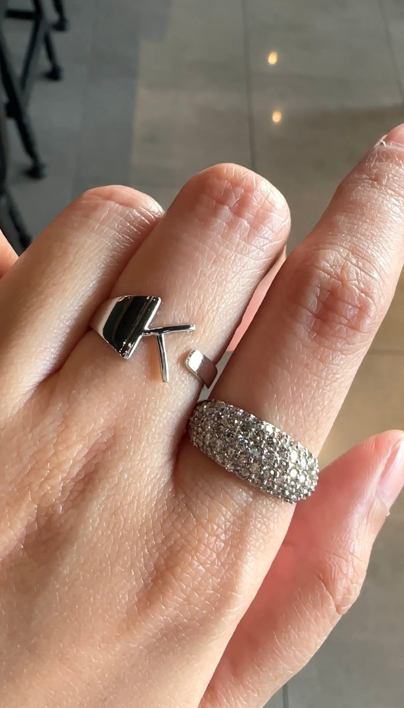 Letter K Ring Piper