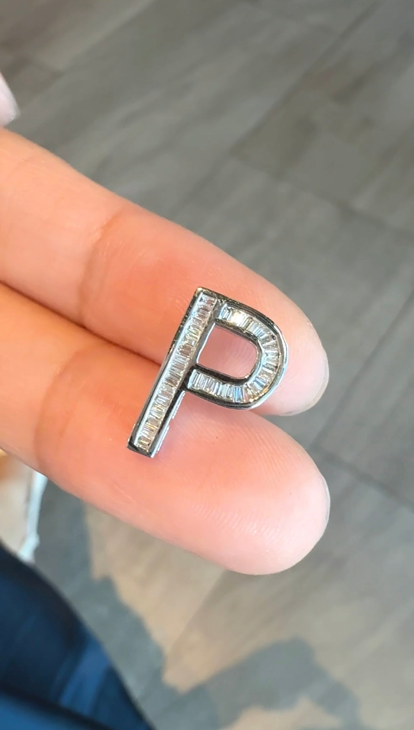 Letty P Diamond Pendant