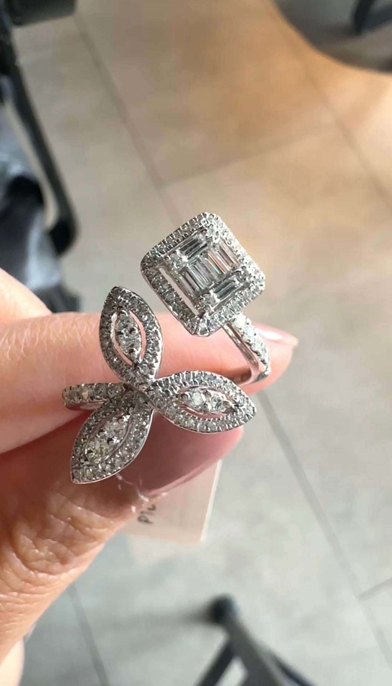 Cleo Triple Leaf Ring