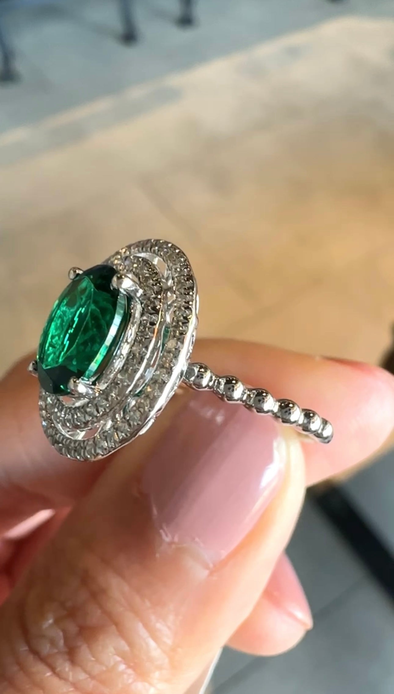 Honor Emerald Ring