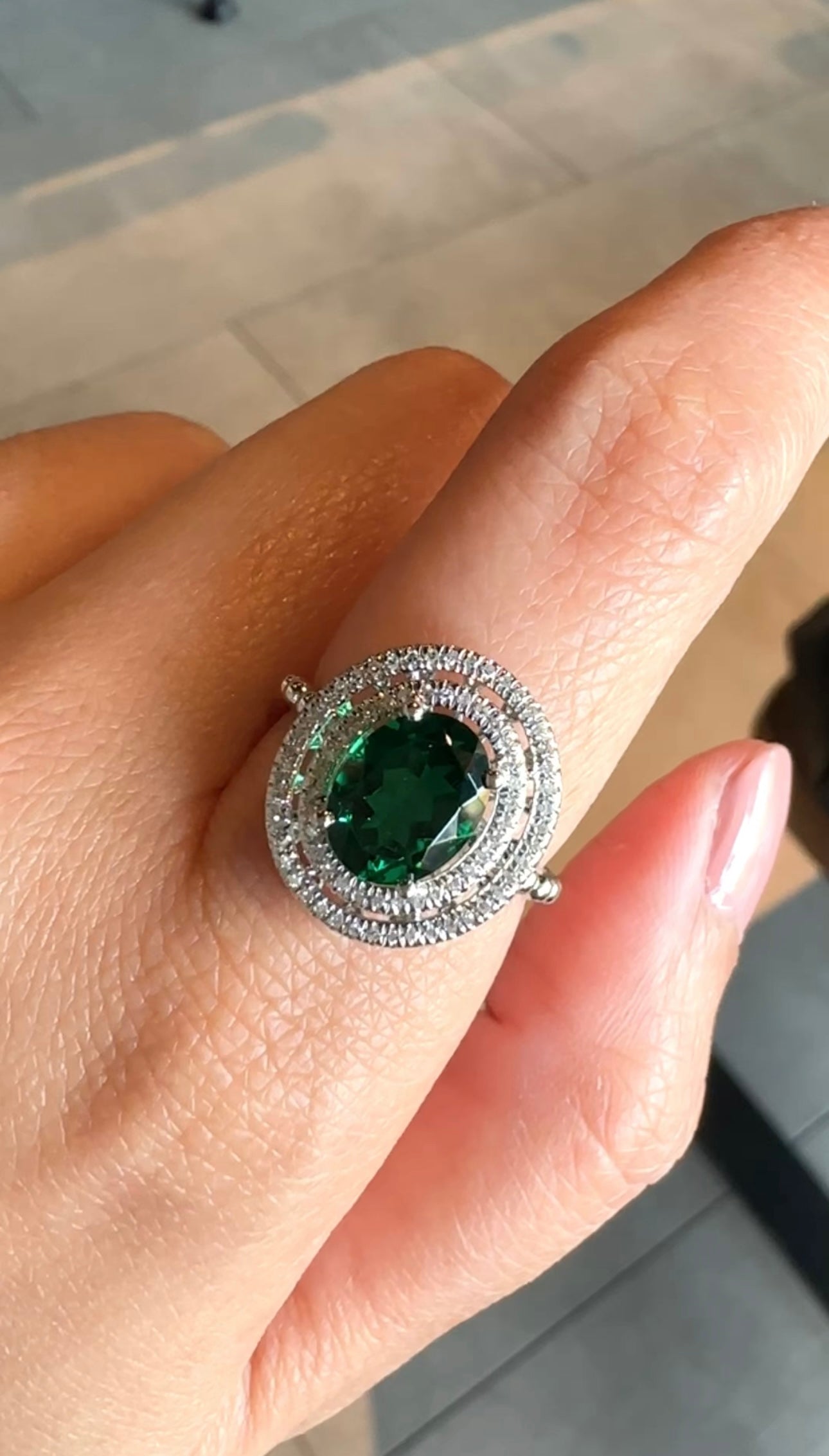 Honor Emerald Ring