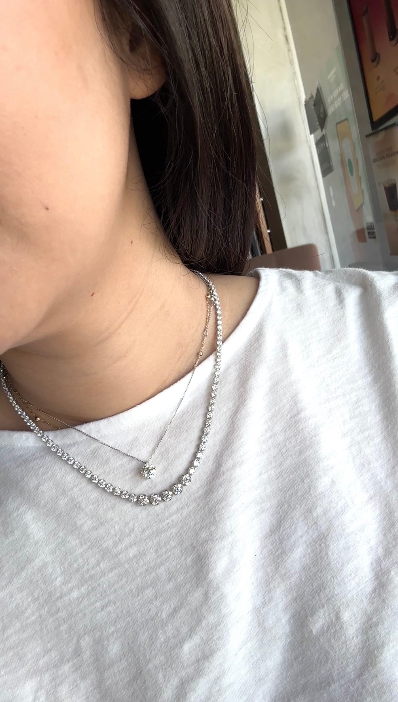 HAVEN Tennis Necklace