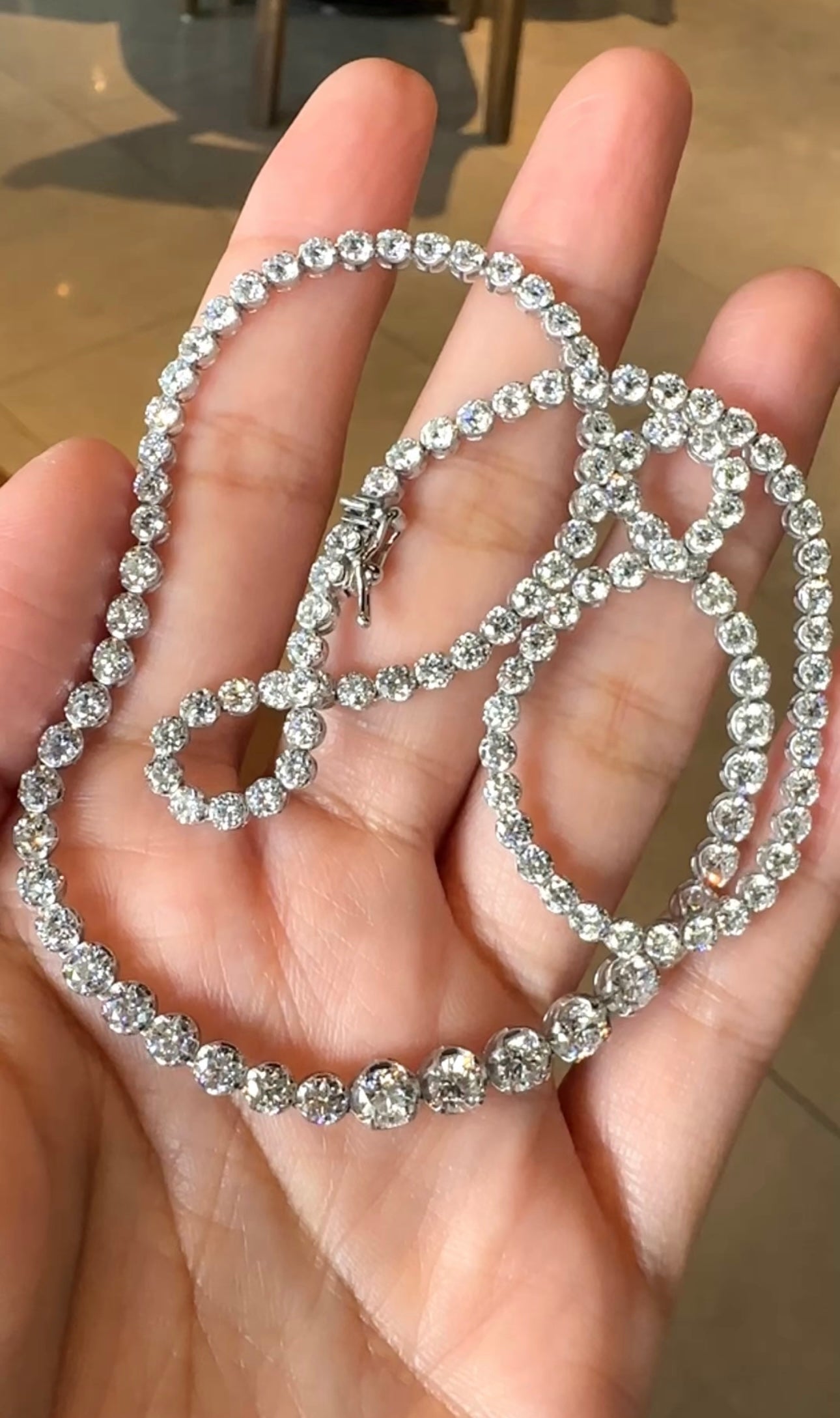 HAVEN Tennis Necklace